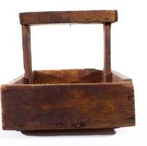 Wooden Workbox - short side full